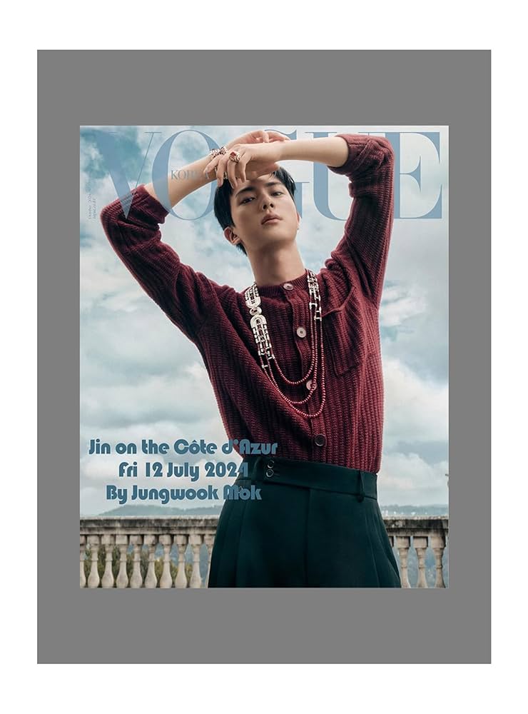 Amazon.co.jp: VOGUE Korean Magazine 2024 October BTS Jin